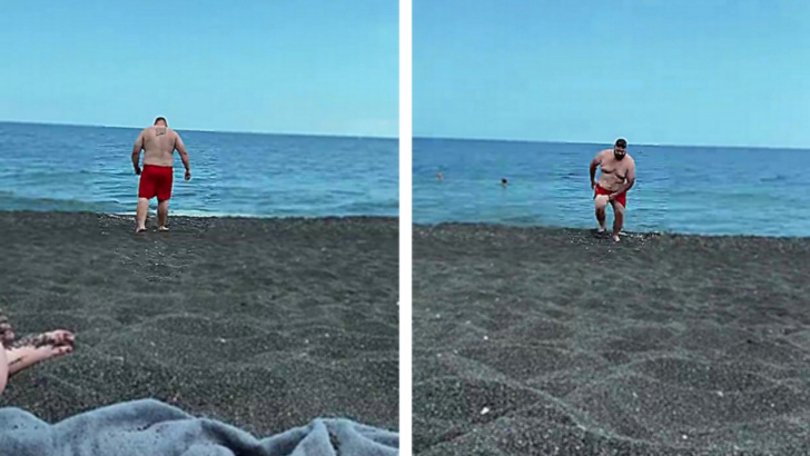 Un maillot de bain qui se dissout au contact de l'eau