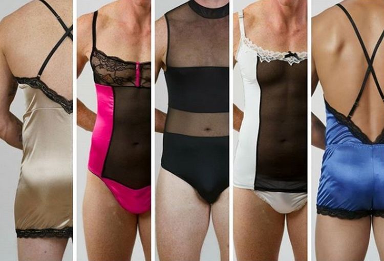 Une société lance une collection de soutiens-gorge et de petites culottes en dentelle pour hommes 4ql